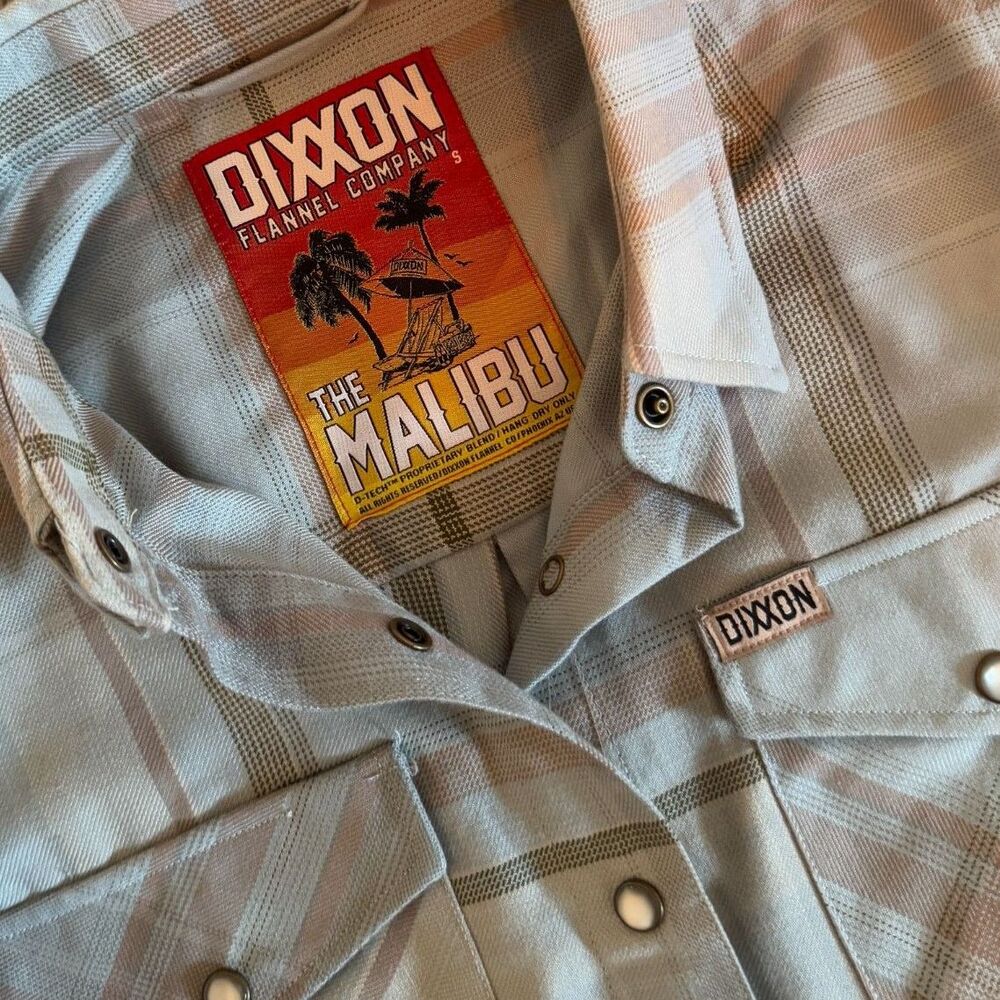 Dixxon Flannel | The Malibu Women's Size Small Pearl Snap Button Front Shirt - Picture 7 of 10